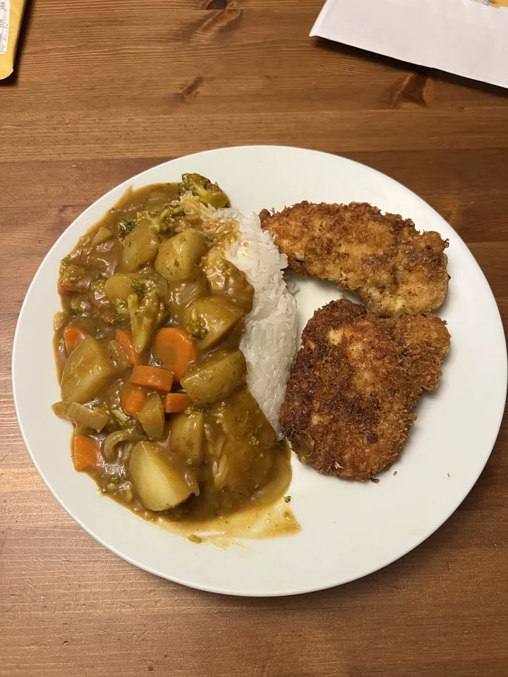 chicken katsu curry